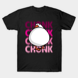 pink chonky round duck T-Shirt